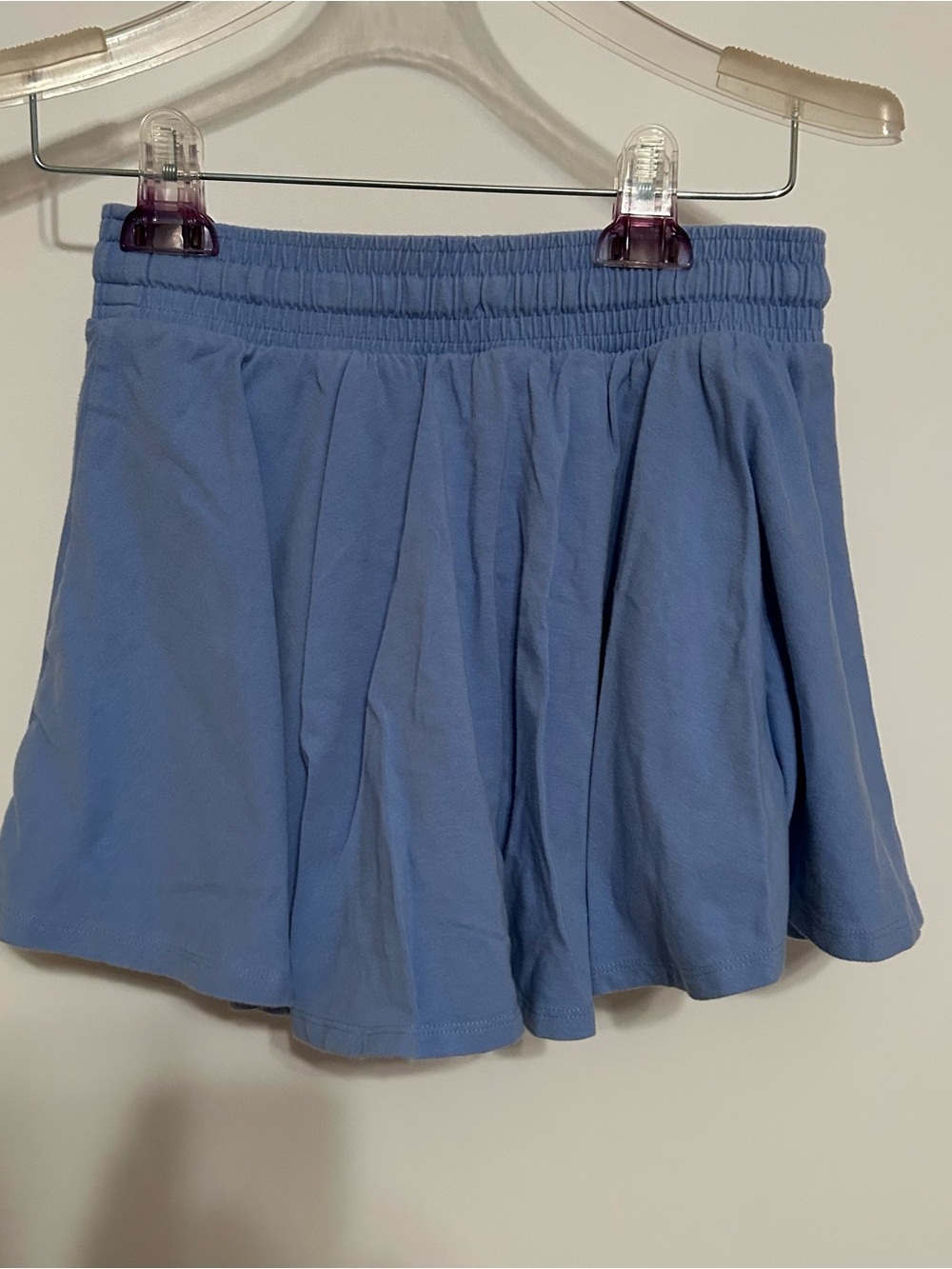 GAP Light Blue Smocked Waist Skirt